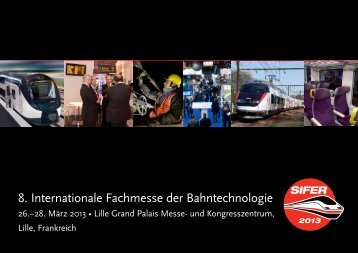 8. Internationale Fachmesse der Bahntechnologie - Sifer 2013