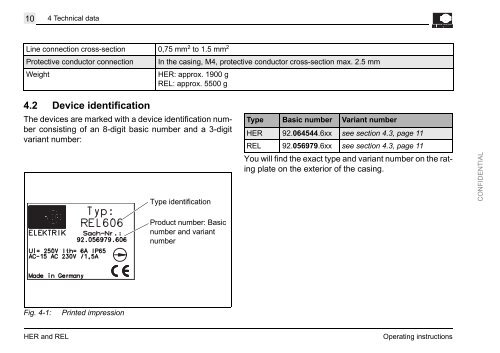 OPERATING INSTRUCTIONS - Kiepe Elektrik