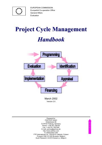 Project Cycle Management Handbook - SLE Berlin