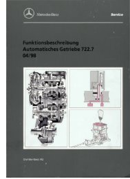 Automatisches Getriebe 722.7 Teil 1