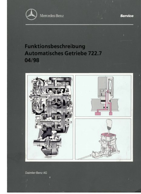 Automatisches Getriebe 722.7 Teil 1