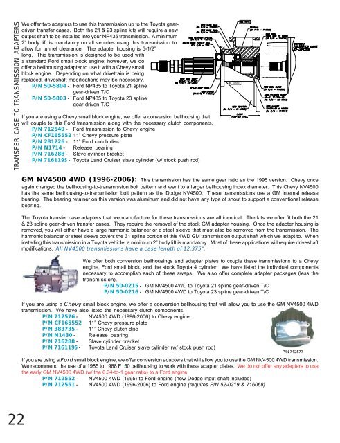 Toyota manual - Advance Adapters