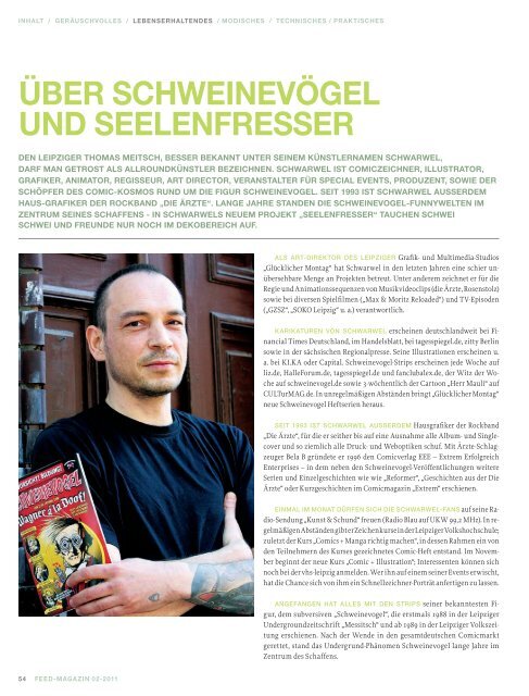 Aktuelle Ausgabe - Feed Magazin