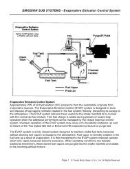 Evaporative Emission Control System - Autoshop 101