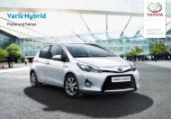 Preisliste Yaris Hybrid (1.6 MB) - Toyota Schweiz