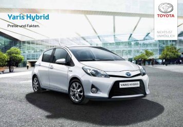 Preisliste Yaris Hybrid (1.6 MB) - Toyota Schweiz