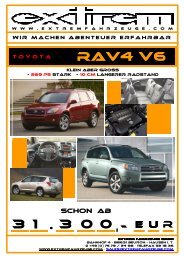 Toyota RAV4 V6 -2- _Stand-Januar 2009 - Extrem Fahrzeuge GmbH