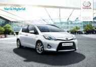 Prospekt Yaris Hybrid - Toyota