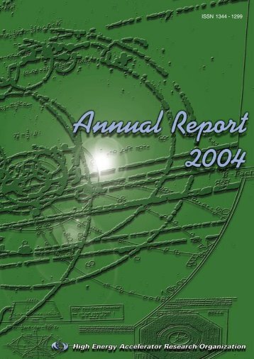 KEK Annual Report 2004-001
