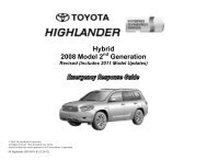 Highlander HV - Techinfo Toyota