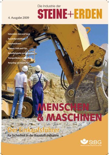 MENSCHEN & MASCHINEN - Steine + Erden