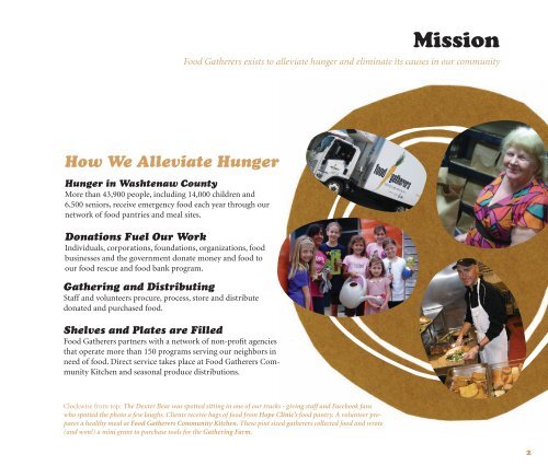 Annual Report 2010 – 2011 - Food Gatherers