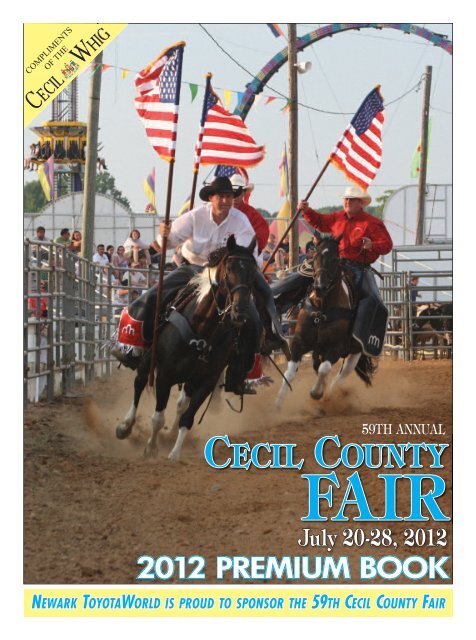 INDOOR EXHIBITS - Cecil County Fair