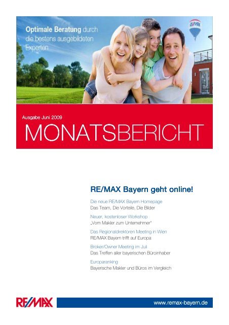 MONATSBERICHT - RE/MAX Bayern