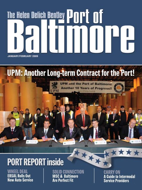 January/February 2009 - Port of Baltimore - Maryland.gov