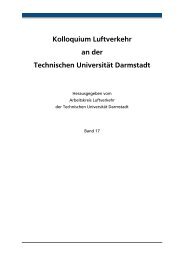 Kolloquium Luftverkehr an der Technischen Universität Darmstadt