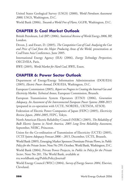 World Energy Outlook 2006