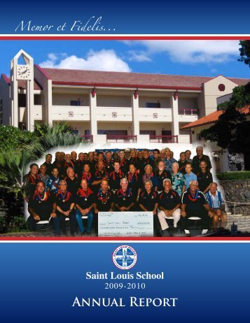 Annual Report - Saint Louis School