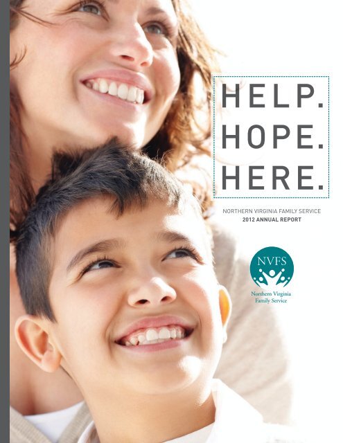 NORTHERN VIRGINIA FAMILY SERVICE 2012 ANNUAL REPORT