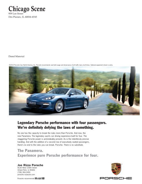 PDF Download - Porsche Club of America - Chicago Region