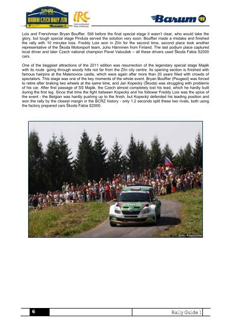 RALLY GUIDE 1 - RALLYLIFE.cz