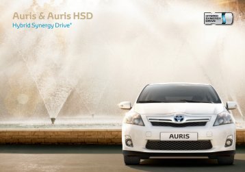 Auris & Auris HSD - Toyota