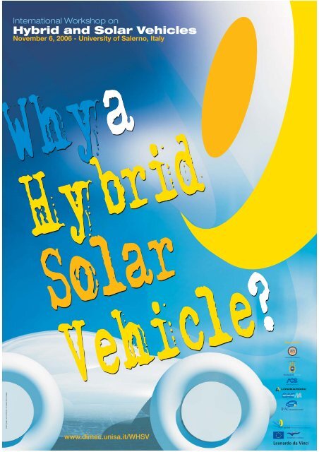 Hybrid and Solar Vehicles - Università di Salerno