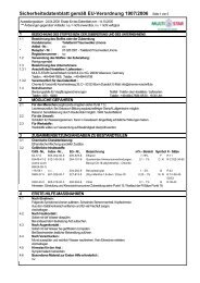 Sicherheitsdatenblatt - Louis Gnatz GmbH