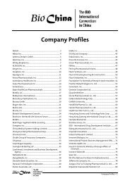 Company Profiles - BIO