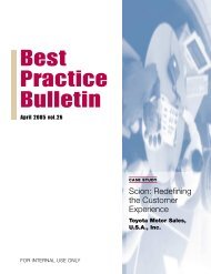 Best Practice Bulletin - GKC Online