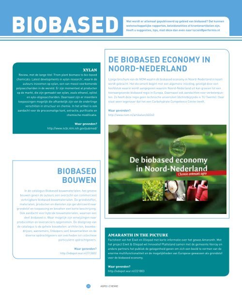 Download PDF versie - Agro & Chemie