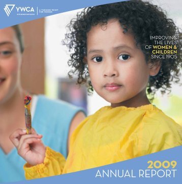 2OO9 annual report - YWCA - Kitchener Waterloo