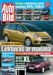 Å½urnalas apie automobilius Autobild - Autobild.lt - Veidas.lt