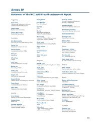 Annex IV:Reviewers of the report - ipcc-wg3