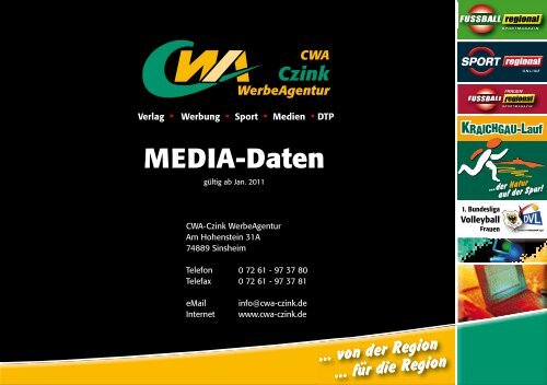 MEDIA-Daten - CWA Czink