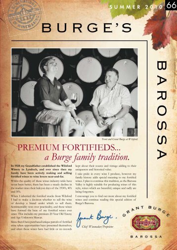 Burge's Barossa Issue 66 - Grant Burge Wines