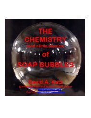 THE CHEMISTRY of SOAP BUBBLES - Chymist.com
