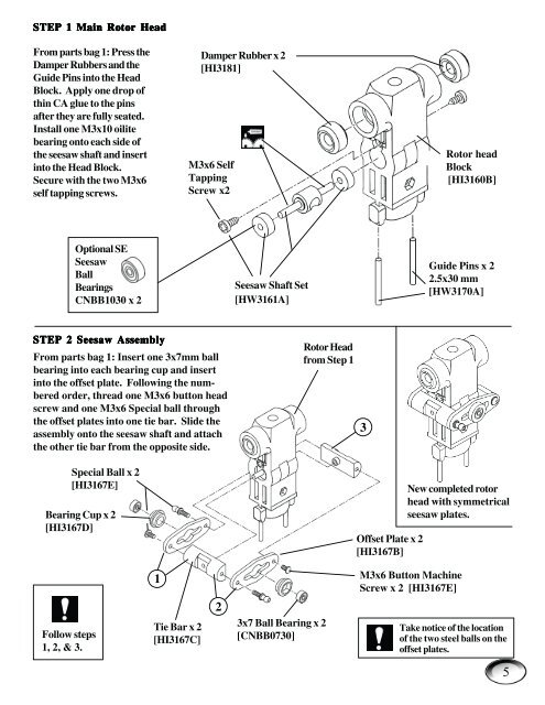 Hawk Sport Construction Manual