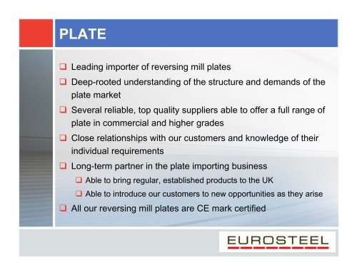 Eurosteel Overview - Stemcor