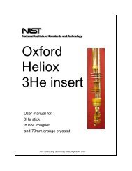 Oxford Heliox 3He insert
