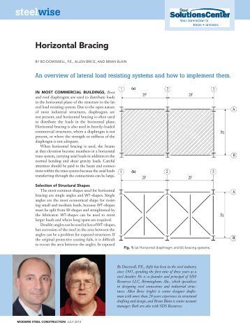 An overview of lateral load resisting systems - Modern Steel ...