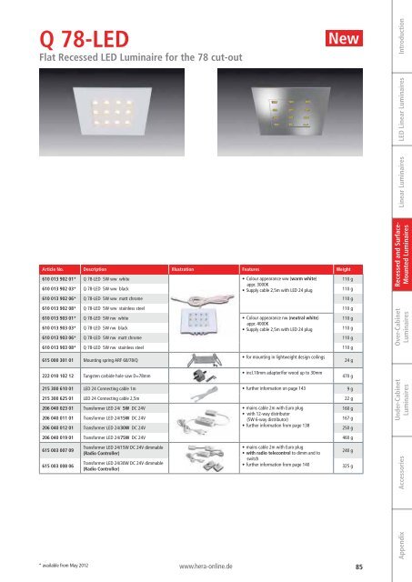 General Catalogue - Hera