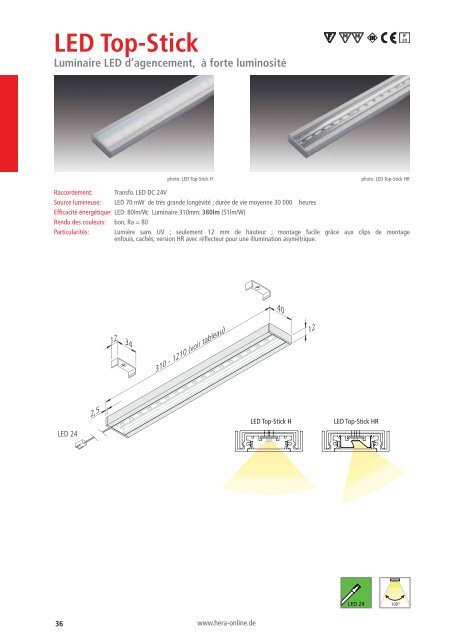 LED Top-Stick - Hera