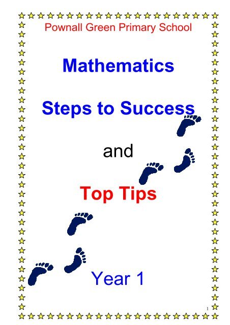 Steps to Success and Top Tips - Pownall Green Primary School