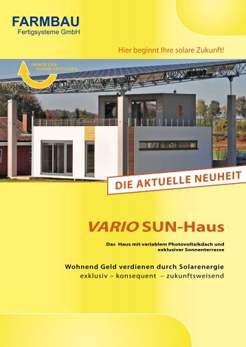 VARIO SUN-Haus - Farmbau