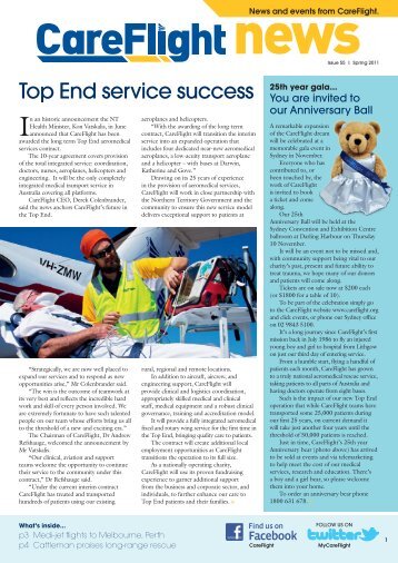 Top End service success - CareFlight