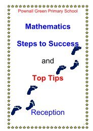 Mathematics Steps to Success and Top Tips Reception