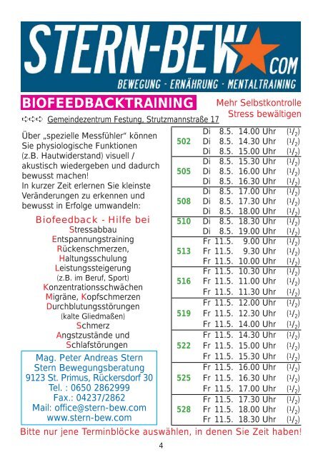 vortrag - Klagenfurt