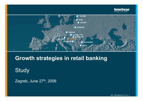 Growth strategies in retail banking Study - Roland Berger