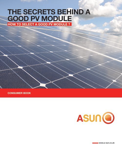 Guide To Pv Module A Sun